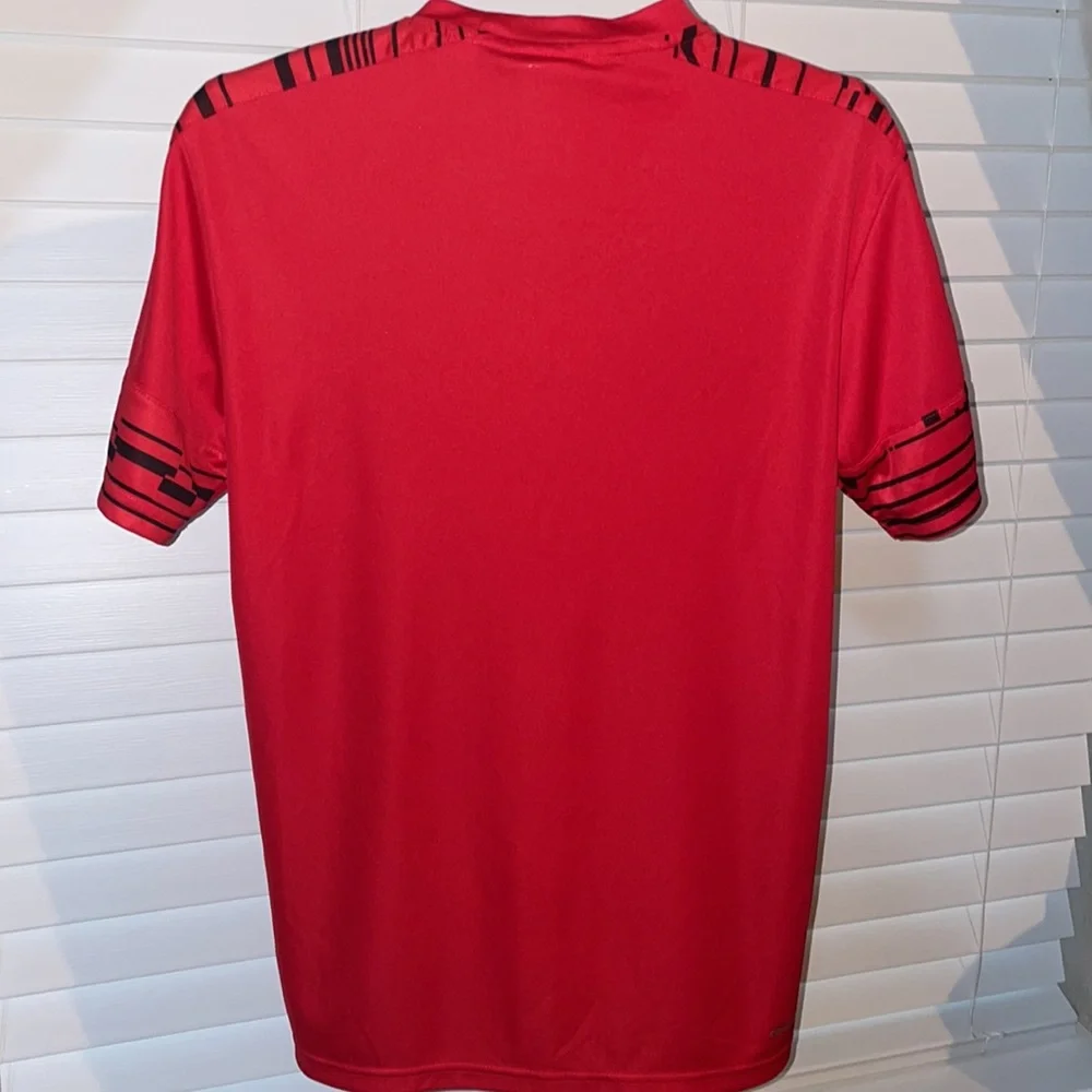 adidas red black